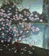 wilhelm list magnolia USA oil painting artist